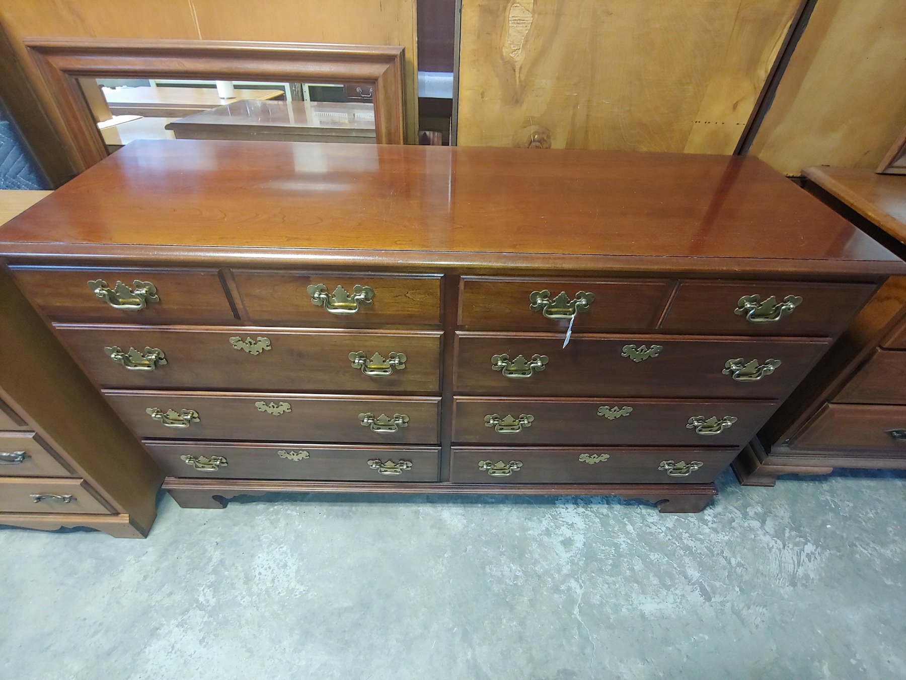 Pennsylvania House Dresser With Mirror Liberty Reclaimed Furniture