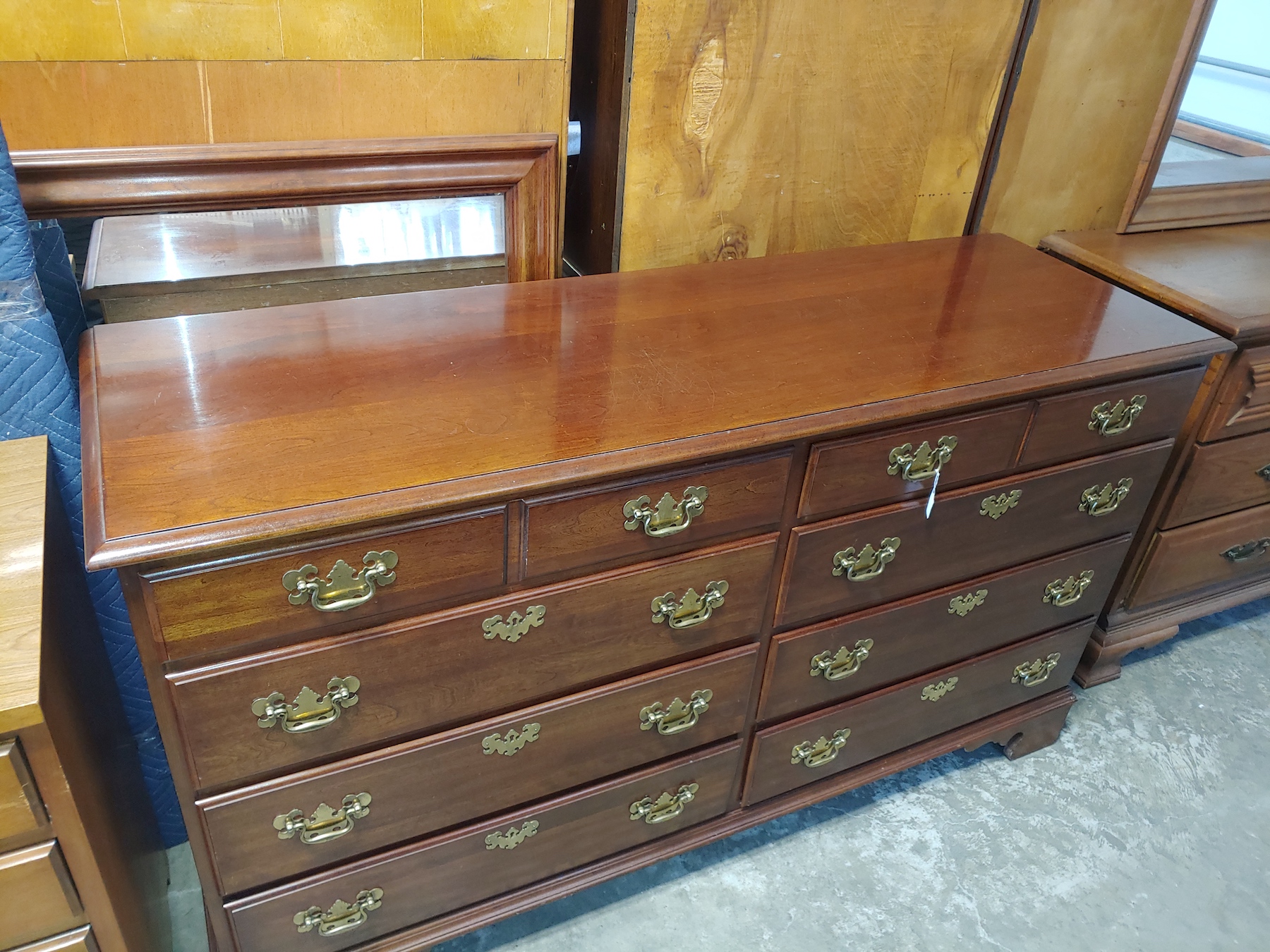 Pennsylvania House Dresser With Mirror Liberty Reclaimed Furniture