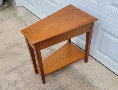 Wooden End Table