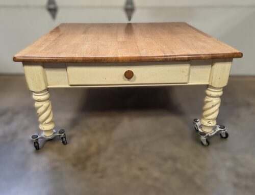 Rustic Farmhouse Coffee Table & Matching End Tables – Set of 3